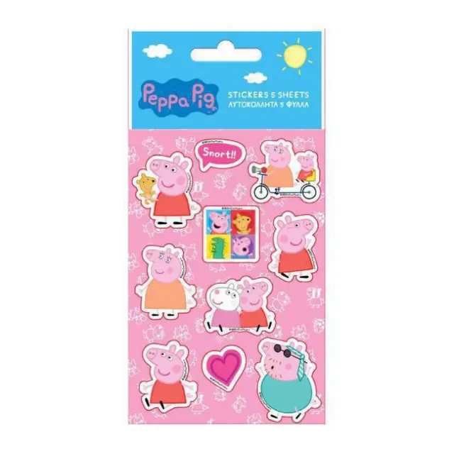 Diakakis Αυτοκόλλητα Peppa Pig (000482774)