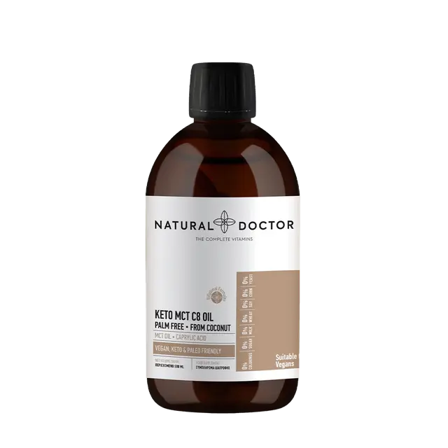 Natural Doctor Keto MCT C8 oil Για καύση λίπους