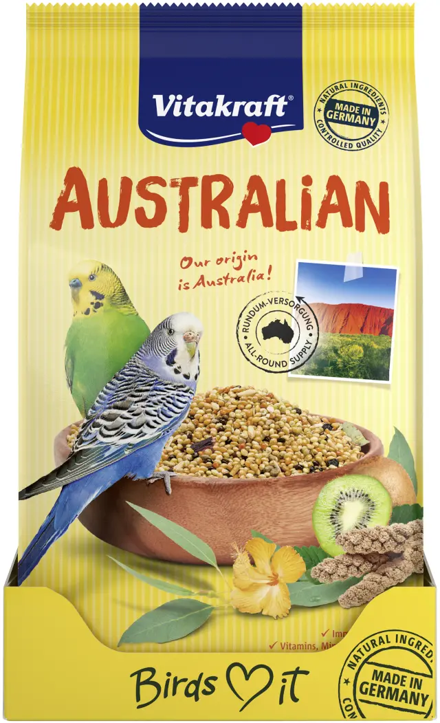 Vitakraft - AUSTRALIAN for budgies 800gr - Pet Supplies