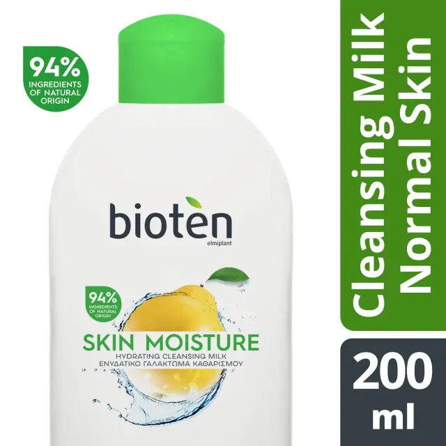 Bioten Skin Moisture Γαλάκτωμα Καθαρισμού Για Κανονική/μεικτή Επιδερμίδα 200ml