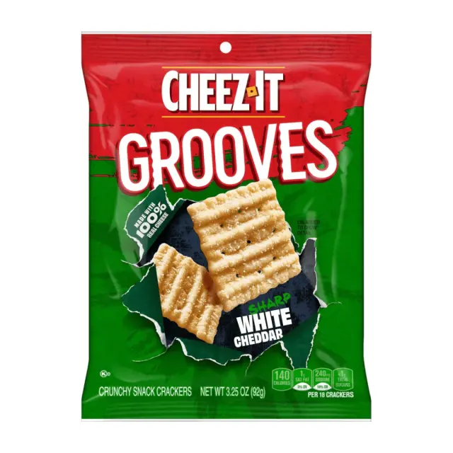 Cheez-It Grooves White Cheddar 92gr