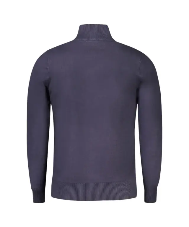 Coveri Moving - Ανδρικό Πουλόβερ Half Zip TR1722-BLU Μπλε 2