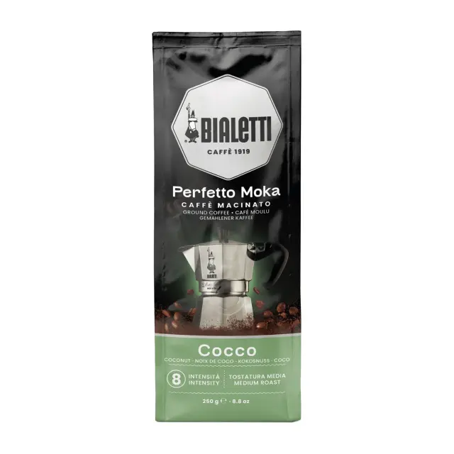 Bialetti Perfetto Moka Cocco 250g Αλεσμένος