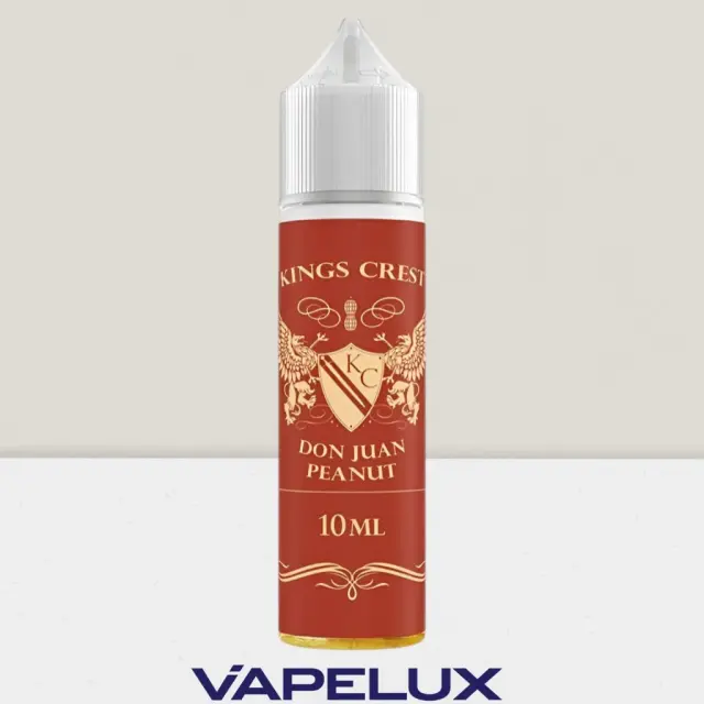 Kings Crest Flavor Shots Don Juan Peanut 10ml to 60ml 2