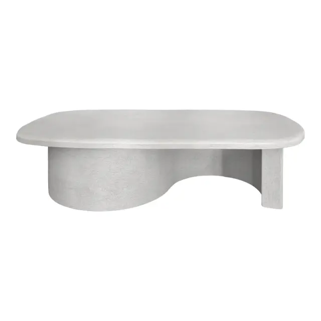 Τραπέζι σαλονιού Verven pakoworld mdf λευκό 120x60x32εκ 3