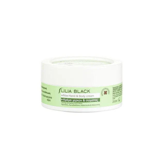 Lilia Black Κρέμα χεριών & σώματος Aloe 200ml