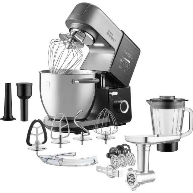 Κουζινομηχανή 8 Ταχυτήτων 5 in 1 6,7lt 1800W Sencor STM 8950 PAUL Ασημί