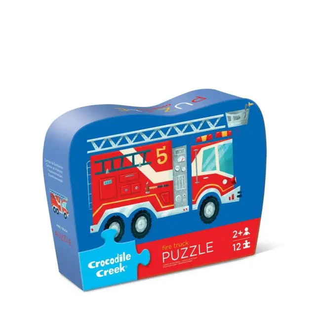 Παζλ Δαπέδου Fire Truck 12 Τεμαχίων Crocodile Creek 2+Ετών 2