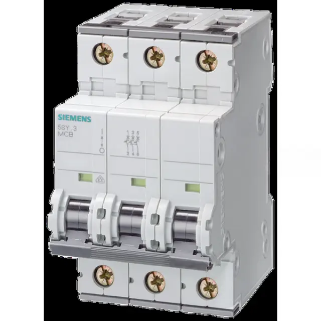 Miniature circuit breaker 400 V 6 kA, 3-pole, C, 16 A, D=70 mm