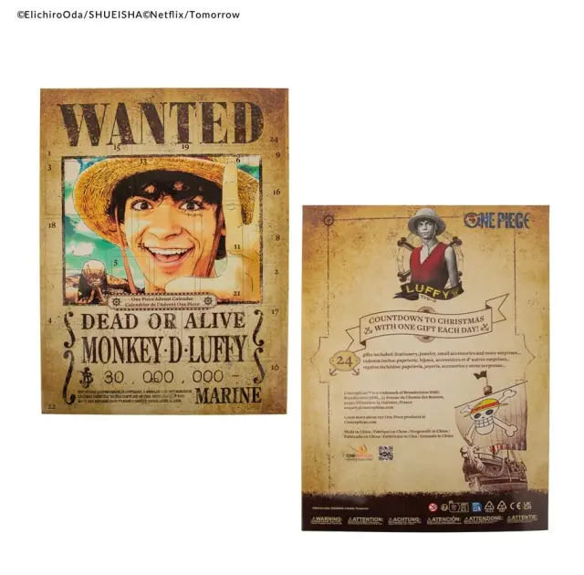 Cinereplicas One Piece Netflix Advent Calendar 2025 2