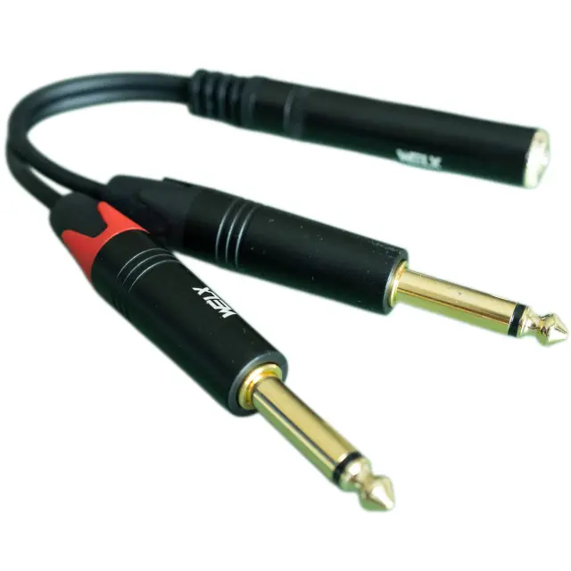 WELX Stereo jack splitter (TTRF) 3