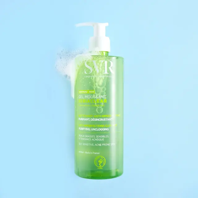 SVR Sebiaclear Gel Moussant Αφρώδες Τζελ Καθαρισμού για Επιδερμίδα με Τάση Ακμής 200ml