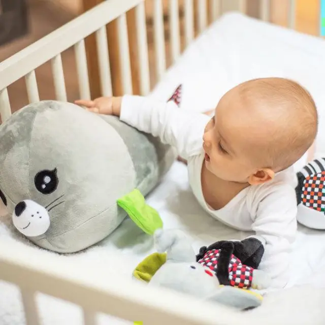 BabyOno C:More Εκπαιδευτικό Παιχνίδι Μπάλα με ήχο κουδουνίστρας για 0+ μηνών BN638 3