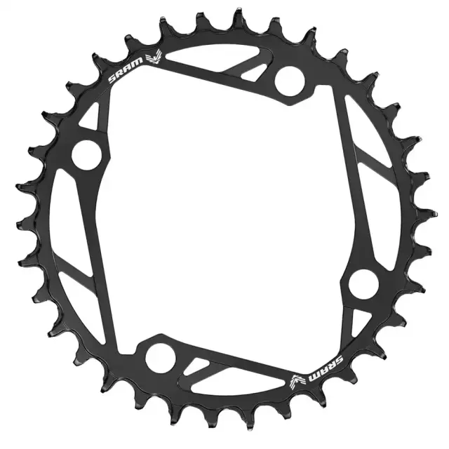 ΔΙΣΚΟΣ ΦΥΛΛΟ SRAM T-TYPE 38T 104 BCD STEEL BLACK