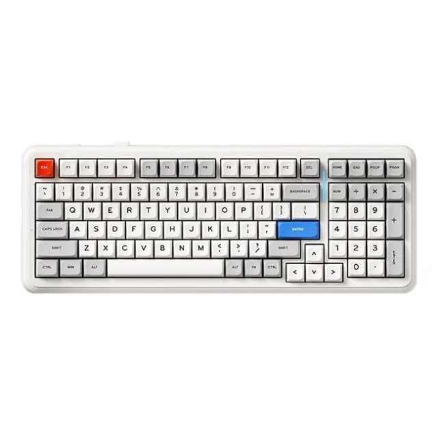 Mchose Gaming Keyboard K99 MCHOSE Icy Creamsicle White (MC-K99V2-11)