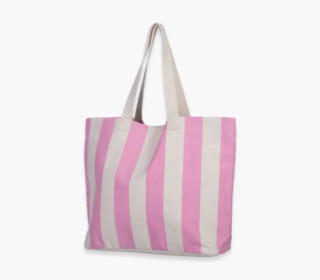 Nef-Nef Homeware Τσάντα Θαλάσσης Portofino 52x38x15 Ροζ