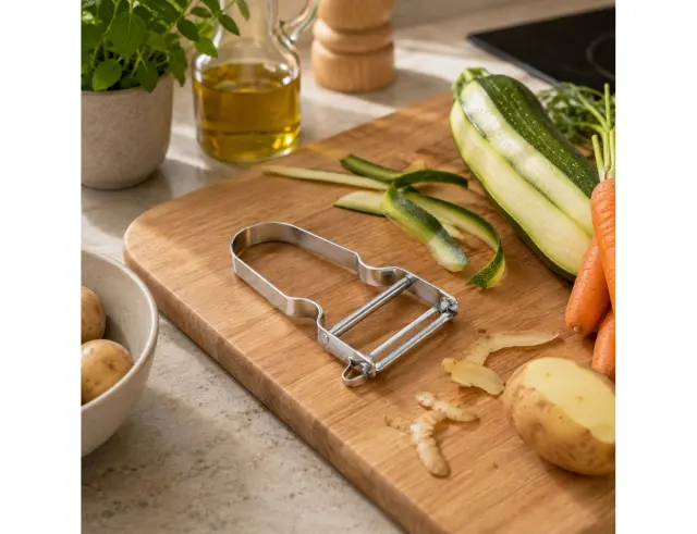 Αποφλοιωτής πέταλο Victorinox Rex με λεία λεπίδα - Metal6.0900