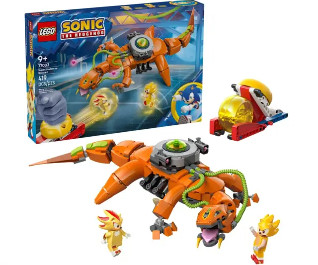 LEGO Sonic The Hedgehog Super Shadow vs. Biolizard για 9+ Ετών 419τμχ