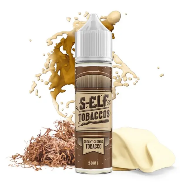 S-Elf Juice Tobaccos Creamy Custard Tobacco Flavour Shot 20ml/60ml