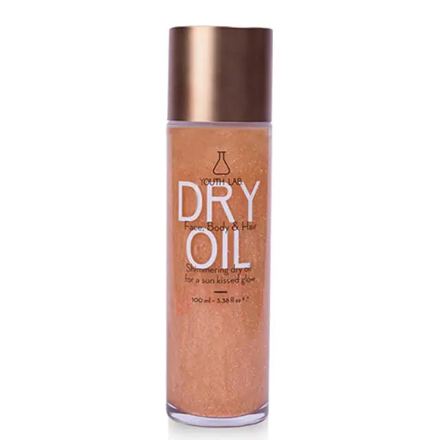 YOUTH LAB Shimmering Dry Oil Ενυδατικό Ιριδίζον Ξηρό Λάδι Προσώπου, Σώματος & Μαλλιών, 100ml