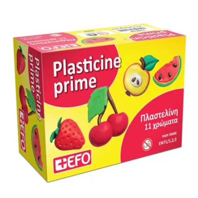 Πλαστελίνη +Efo Prime 11 χρώματα
