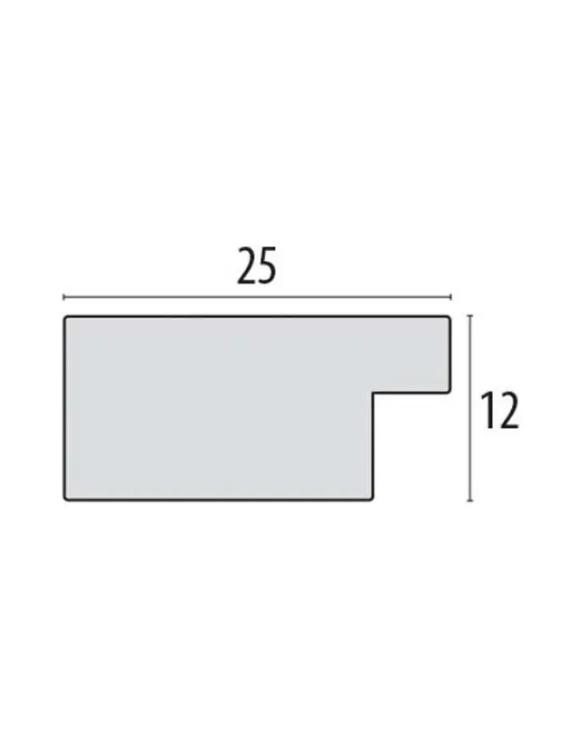 κορνίζα 13X18 ξύλινη χρώμα καφέ με παλαίωση (basic) 3