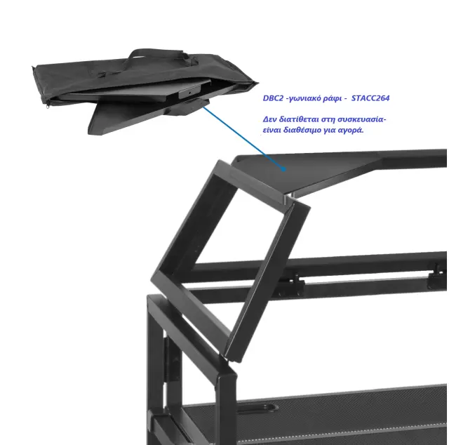 VONYX DB3 PRO DJ BOOTH SYSTEM 3