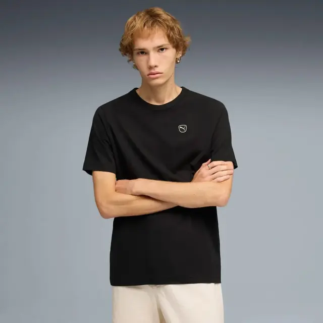 Puma Essentials Elevated T-Shirt (692054-01) - Μαύρο