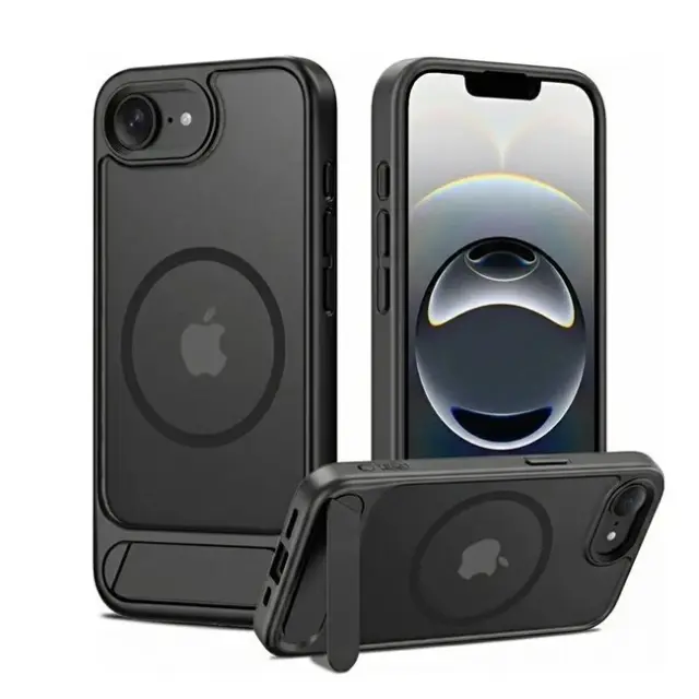 Tech-Protect Θήκη Κινητού iPhone 16e / 17e Magstand Magsafe Matte Black