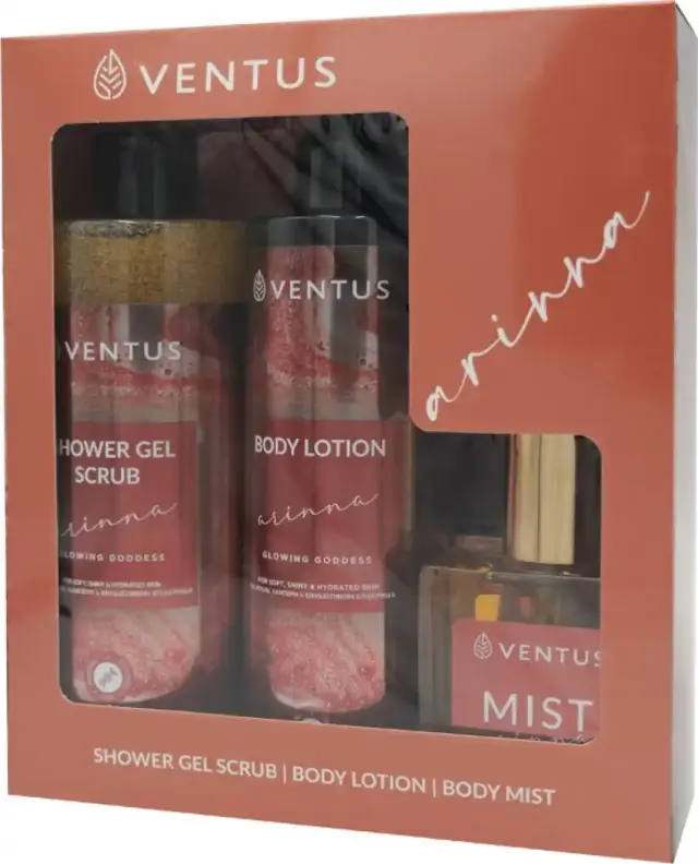 Ventus Arinna Gift Set Σετ Περιποίησης Σώματος Shower Gel 300ml & Body Lotion 250ml & Body Mist 50ml