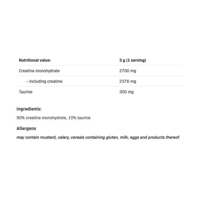 ALLNUTRITION Creatine Muscle Max Unflavored, 500 g 2