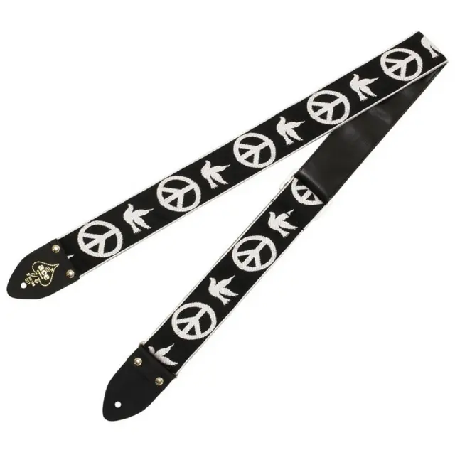 D'Andrea USA ACE-6 Ace Vintage Reissue Peace & Dove Ζώνη Κιθάρας - Μπάσου