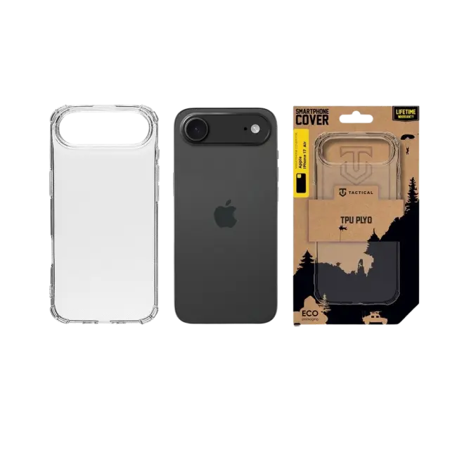 Tactical TPU Plyo Cover for Apple iPhone Air Transparent 3