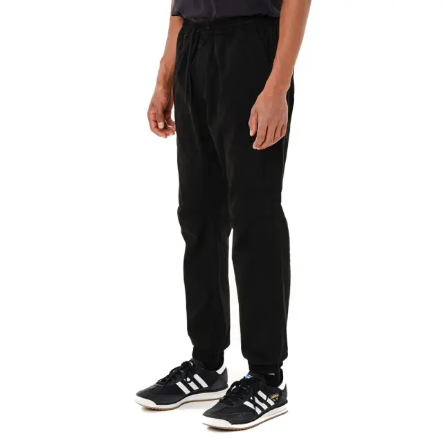 Emerson Elasticated Cuffed Cargo Pants (262.EM42.07-Black) - Μαύρο 3