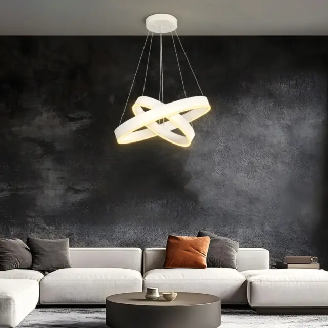 VENOM LED Κρεμαστό Φωτιστικό Οροφής 75W CCT με Χειριστήριο Φ60 KLV-101-0197-V2
