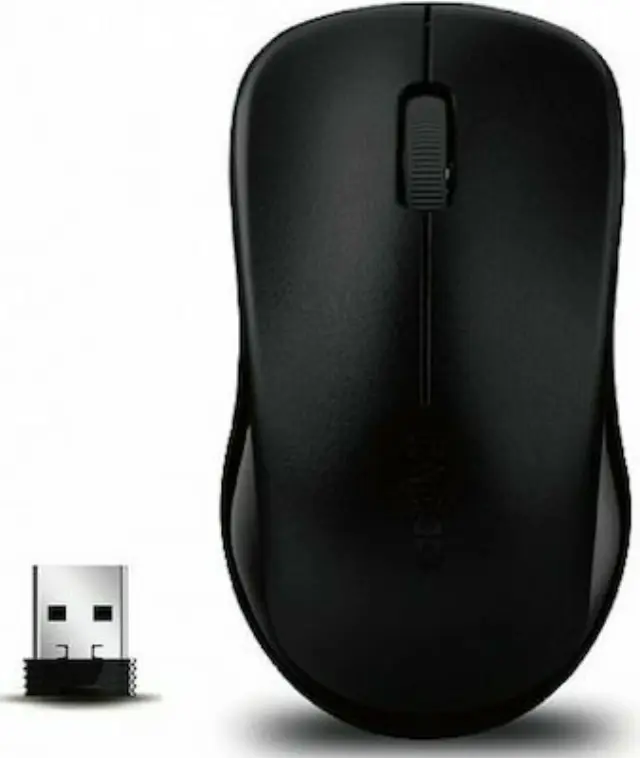Rapoo® 1620 Wireless Optical Mouse Ασύρματο Ποντίκι- Μαύρο