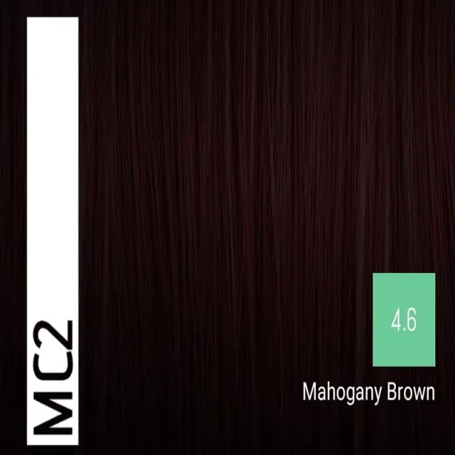 Sensus MC2 Permanent Hair Color 4.6 Mahogany Brown 100ml - (μόνιμη βαφή χωρίς αμμωνία καστανό μαονί) 2