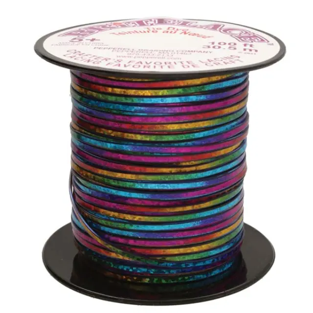Κορδόνι Νάυλον Pepperell Rexlace Britelace 2.35x0.76mm - Blue Tie Dye - 30m