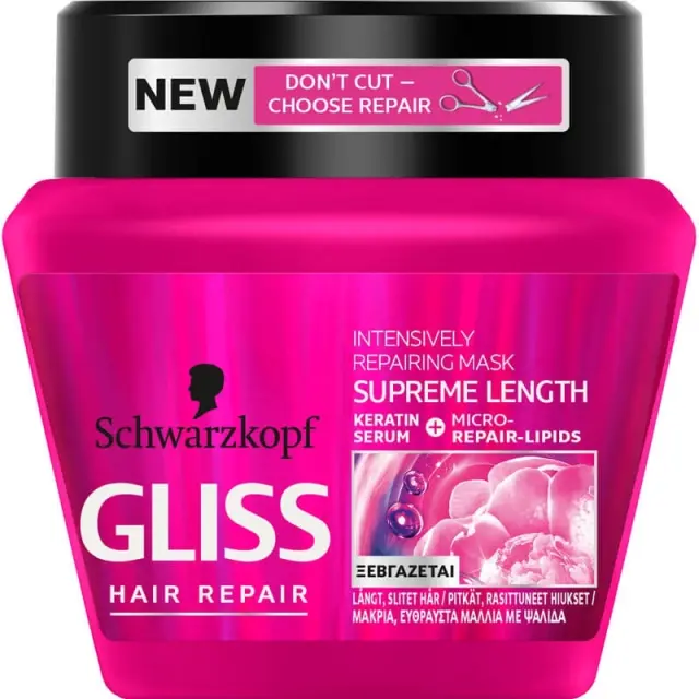 Schwarzkopf Gliss Supreme Length Mask 300ml