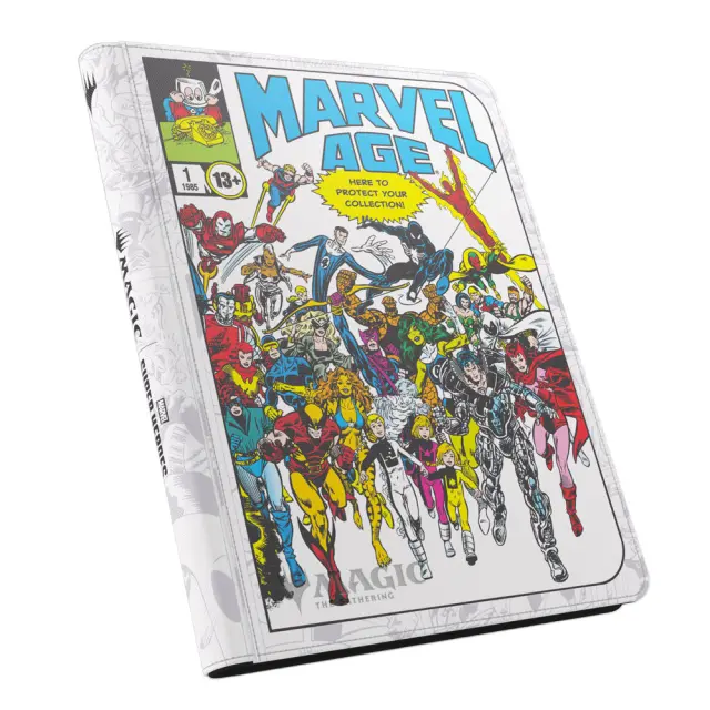 MTG| Marvel Super Heroes Zip- Up Album 18-Pocket - Captain America/Black Panther