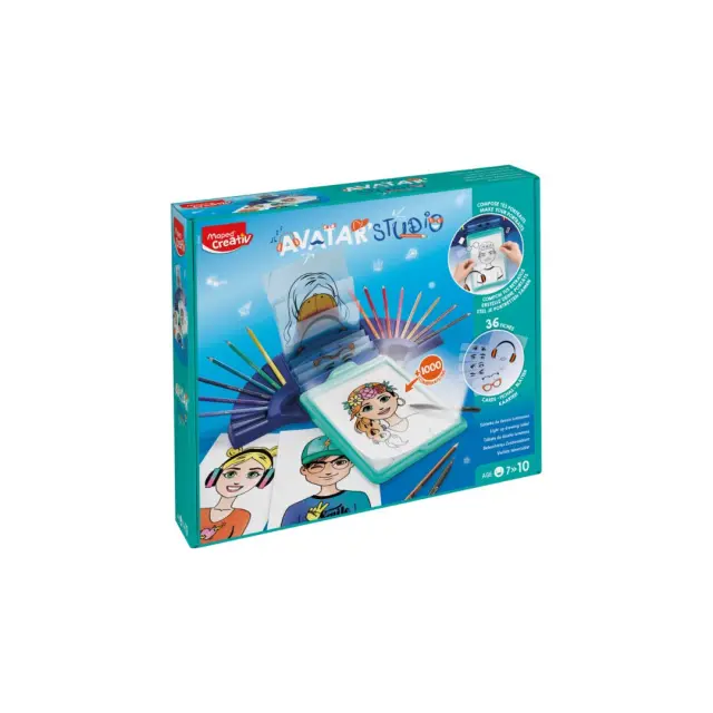 MAPED Creative Φωτεινό Tablet Ζωγραφικής: Avatar Studio