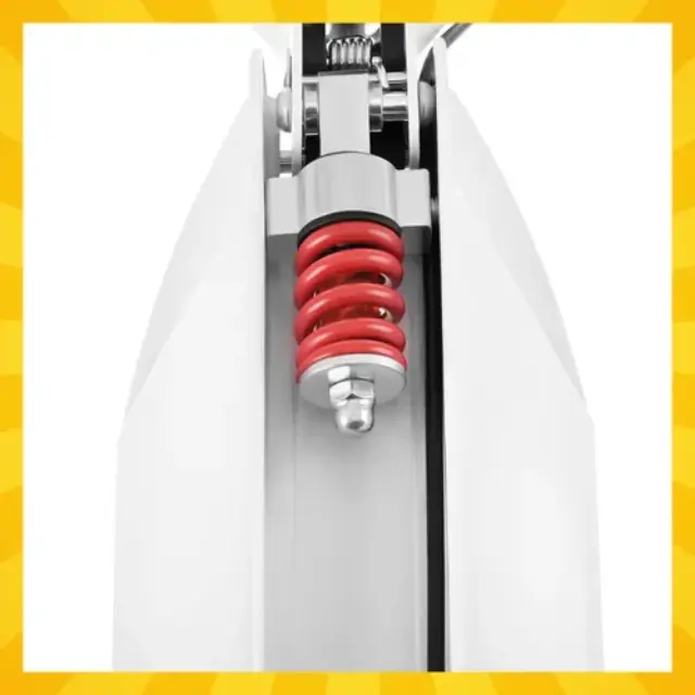 KRUZZEL HYPERION ΠΑΤΙΝΙ SCOOTER ΑΝΑΔΙΠΛΟΥΜΕΝΟ ΜΕ ΤΡΟΧΟ 200mm ΛΕΥΚΟ W 26141 2