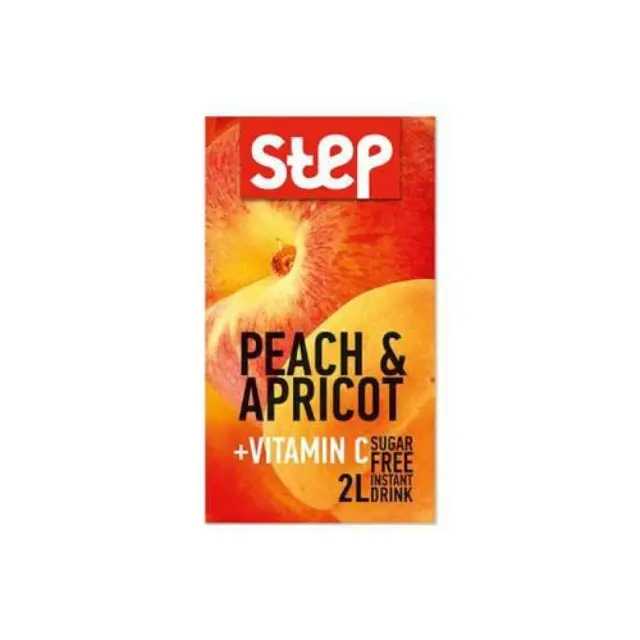 Step | Peach & Apricot Βιταμινούχο Στιγμιαίο Ρόφημα σε Σκόνη | 9gr
