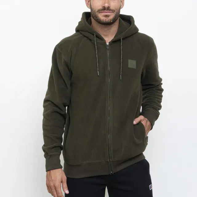 Russell Athletic Through Hoody Jacket (A3720-2-283) - Λαδί 3