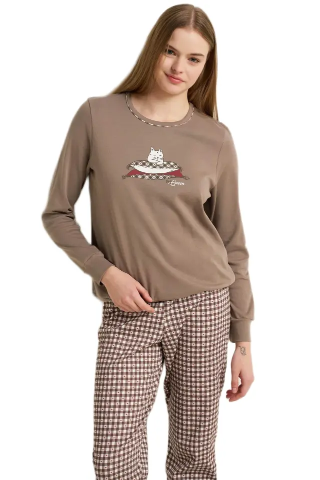 Vamp σετ γυναικεία χειμερινή πυτζάμα 25210-1 - XXL 2