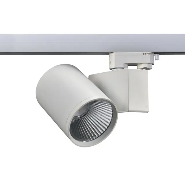 LED ΦΩΤΙΣΤΙΚΟ ΡΑΓΑΣ 230V AC 40W 4000K 3-PHASE 34° 4200LM Ra90 ΛΕΥΚΟ / LISOR4040W4