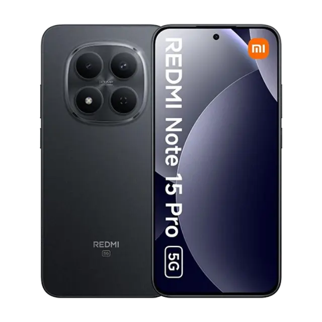 Xiaomi Redmi Note 15 Pro 5G 512GB (12GB Ram) Dual-Sim Midnight Black EU