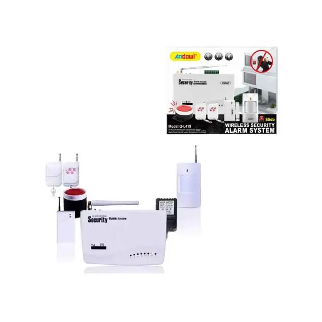Andowl Ασύρματο Σύστημα Συναγερμού 85db Q-L419 - Wireless Security Alarm System 0751089