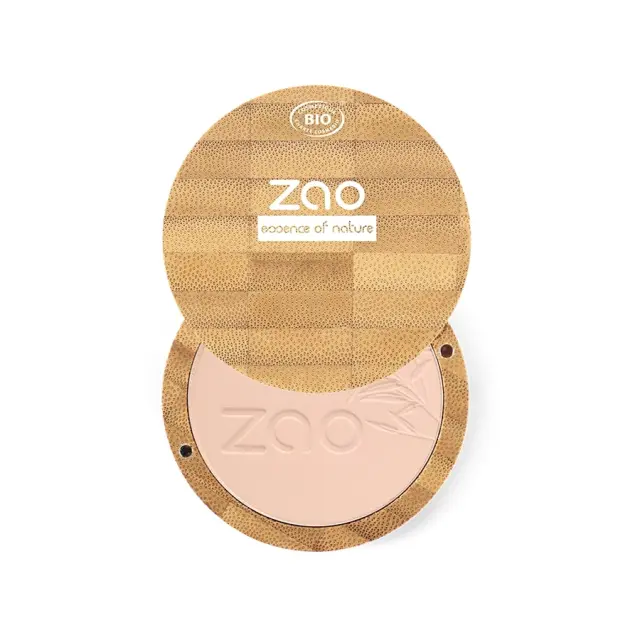 Zao Organic Compact Powder – Βιολογική Ματ Πούδρα Προσώπου - 304 Capuccino