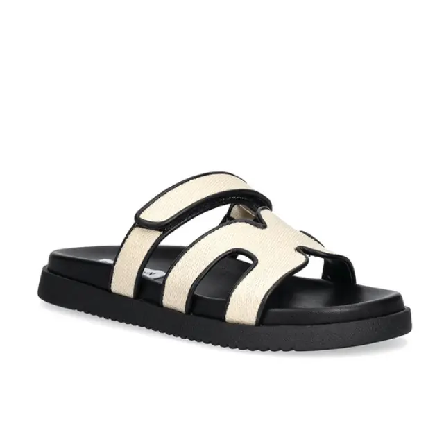 Γυναικεία Σανδάλια Steve Madden Missile 11003028-NB1 Μπεζ Ψάθα Μπεζ - 37 2